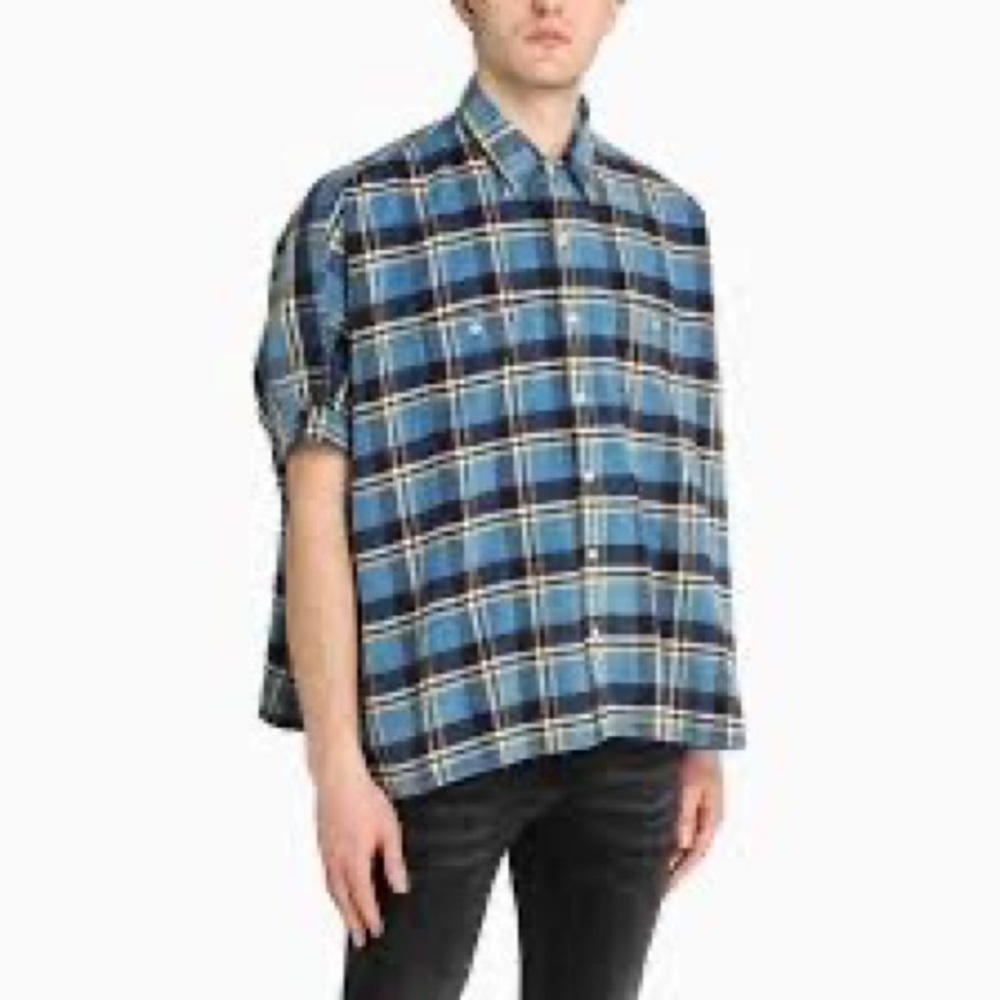 R13 Plaid Oversized Boxy Shirt. Size XS